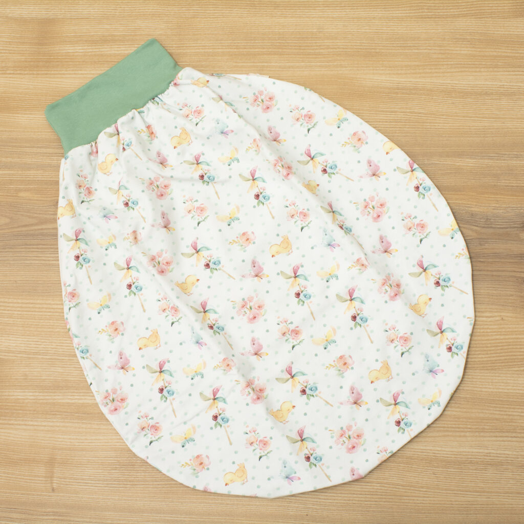 Strampelsack Fruhling Sommer Musselin Mint Pusteblumen Mul180 34 main image 1