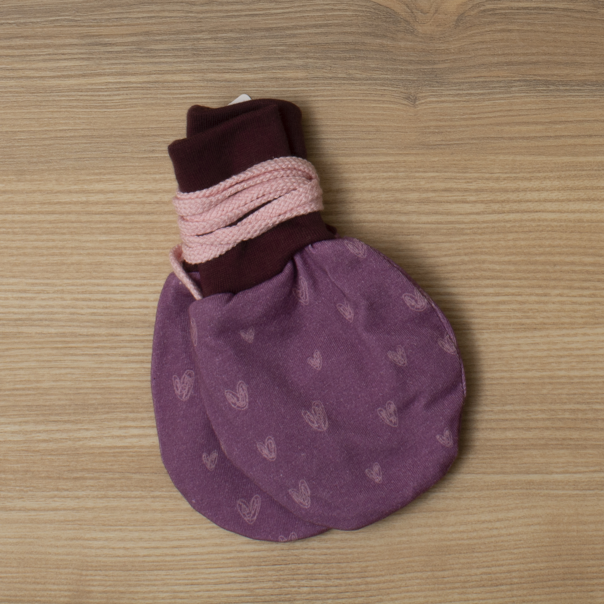 Handschuhe: Herzen Beere