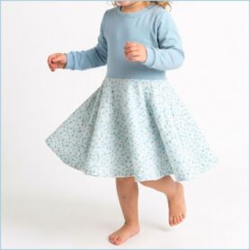 Übergangskleid Streublumen